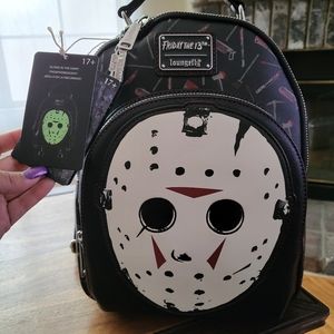 Friday the 13th Loungefly mini backpack